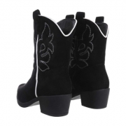 Cizme western - & Cizme Biker - blacksuede dama