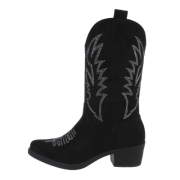 Western- & Cizme Biker - negru dama