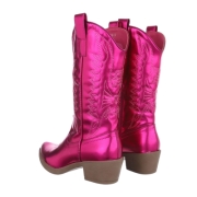 Western- & Cizme Biker - roz fuchsia dama