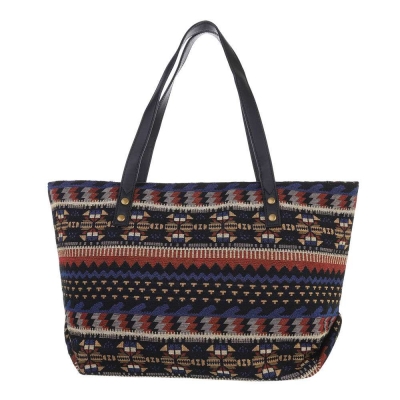 Geanta casual shopper - negru dama