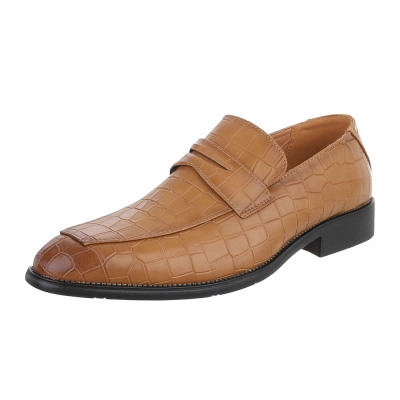 Pantofi eleganti - bej barbati