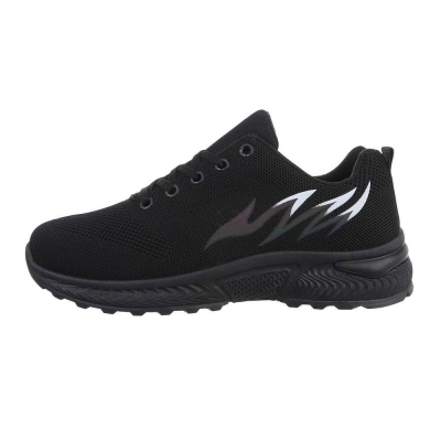 Pantofi sport - alb-negru barbati