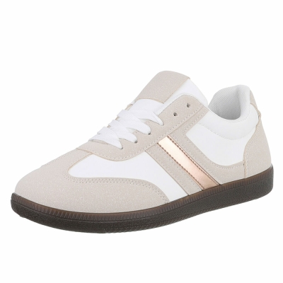 Sneakers josi - alb dama