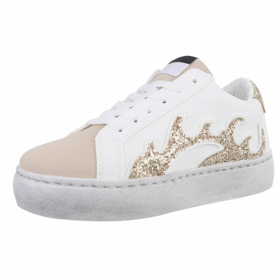 Sneakers josi - alb dama