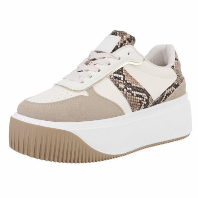 Sneakers josi - bej dama