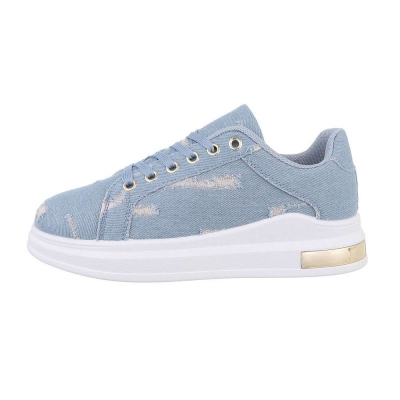 Sneakers talpa groasa - bleumarin dama