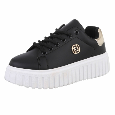 Sneakers josi - blkgold dama