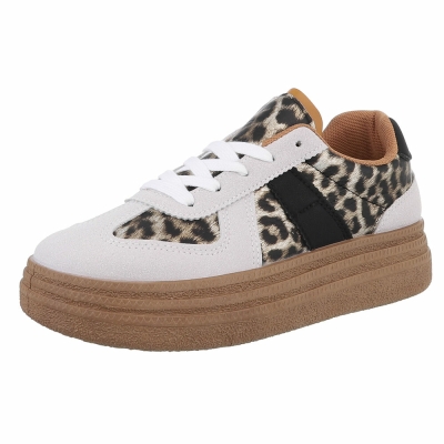 Pantofi sport fashion - greyleopard dama