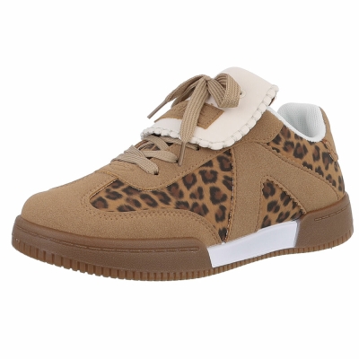 Sneakers josi - imprimeu leopard dama