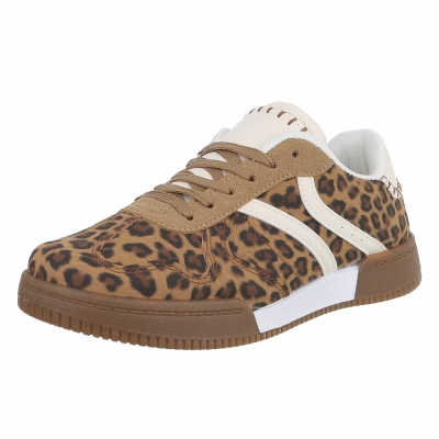 Sneakers josi - imprimeu leopard dama