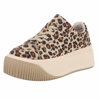 Sneakers josi - imprimeu leopard dama