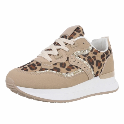 Sneakers josi - imprimeu leopard dama