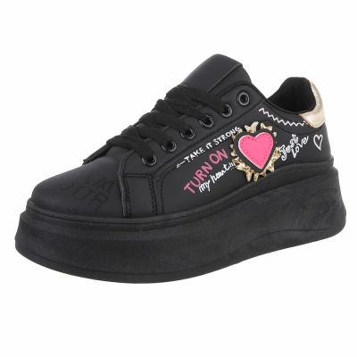 Sneakers josi - negru dama