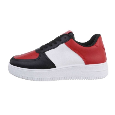 Sneakers josi - rosu negru dama