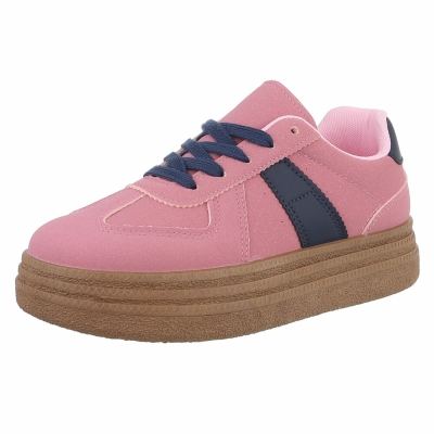 Sneakers talpa groasa - roz fuchsia dama