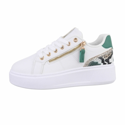 Sneakers josi - verde dama