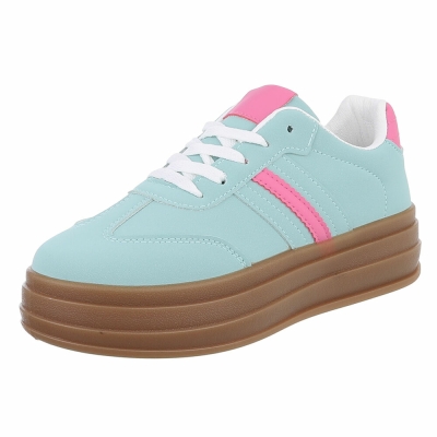 Sneakers josi - verde dama