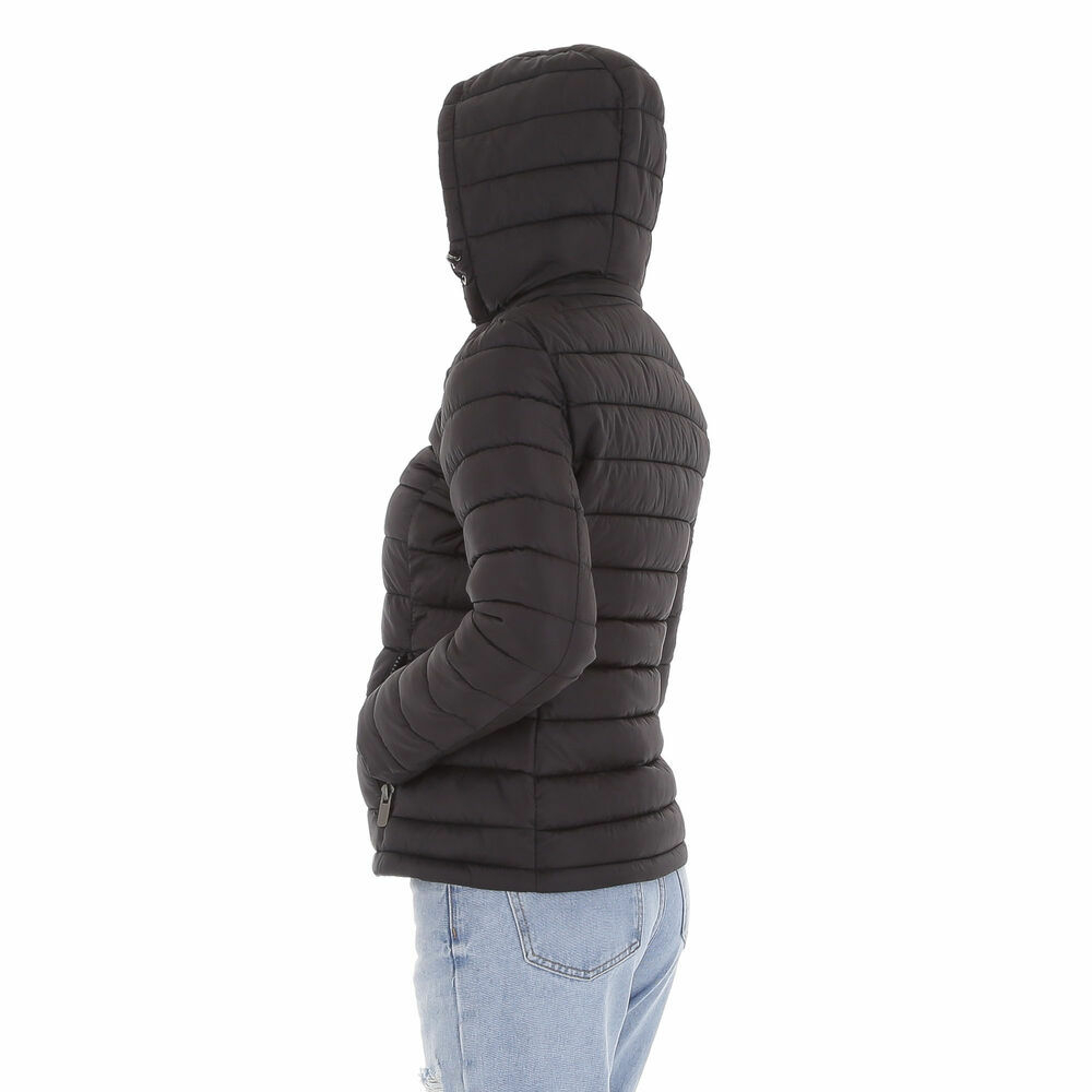 ?bergangsjacke alb ICY - negru dama