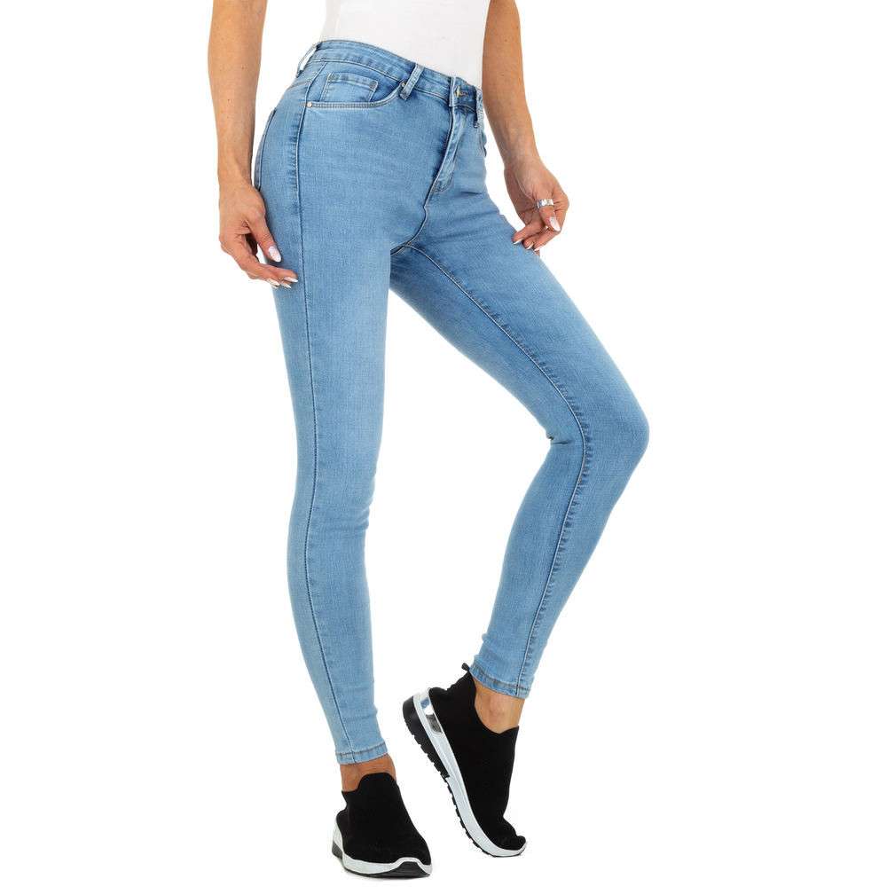 Blugi Skinny M.Sara - albastru dama