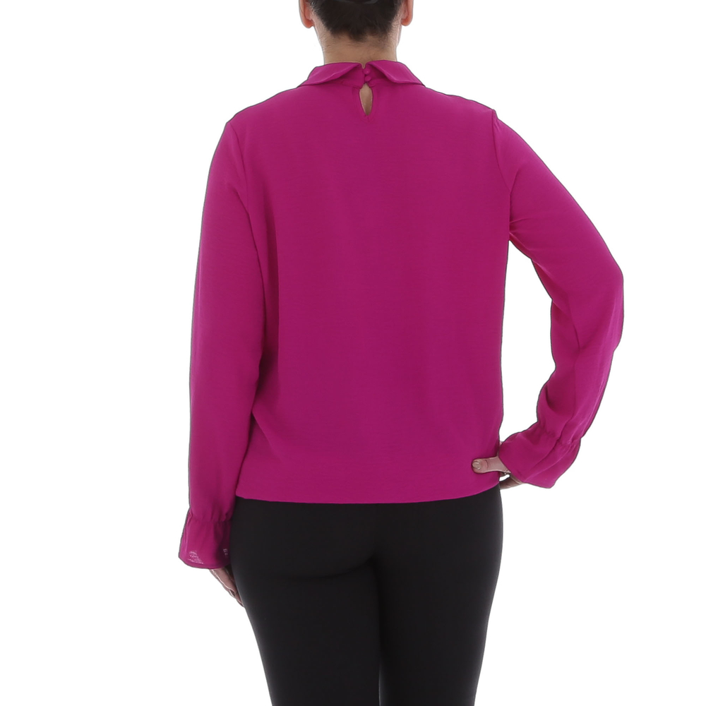 Bluza office maneca scurta - violet dama