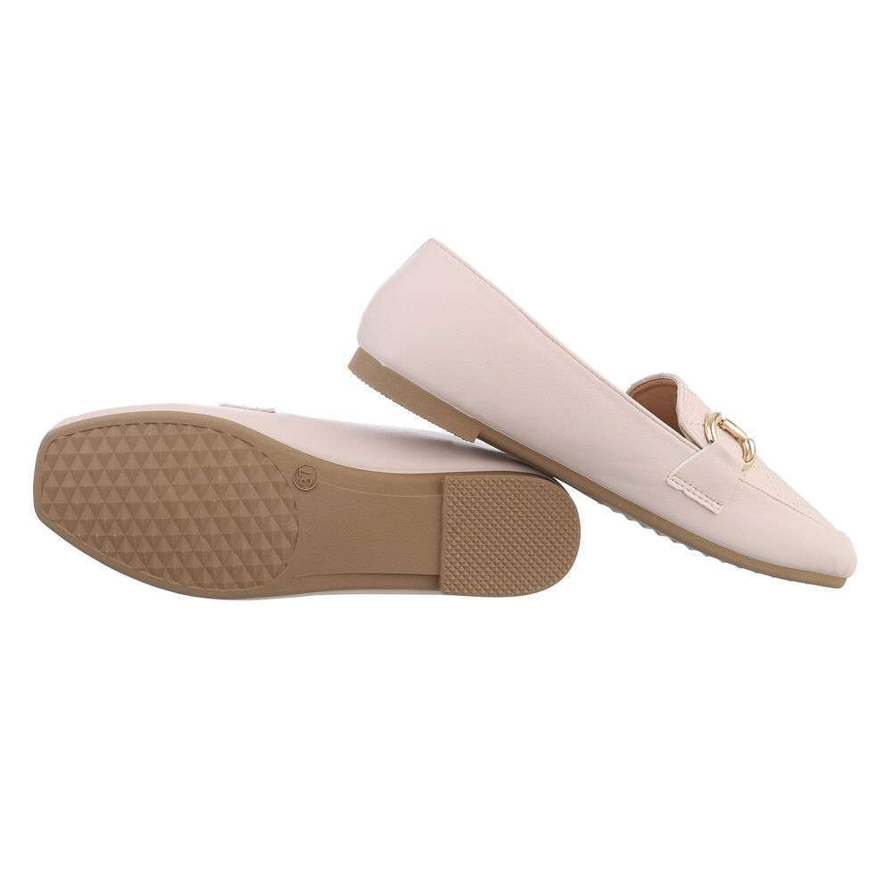 Mocasini eleganti - bej dama