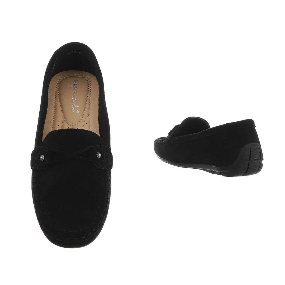 Mocasini office - negru dama