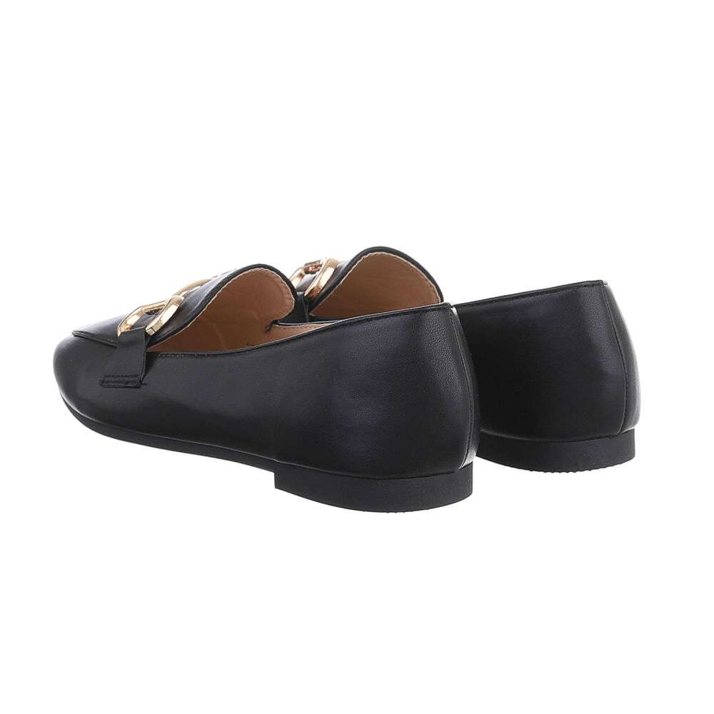 Mocasini eleganti - negru dama