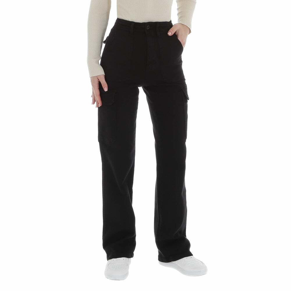 Pantaloni eleganti Laulia - negru dama