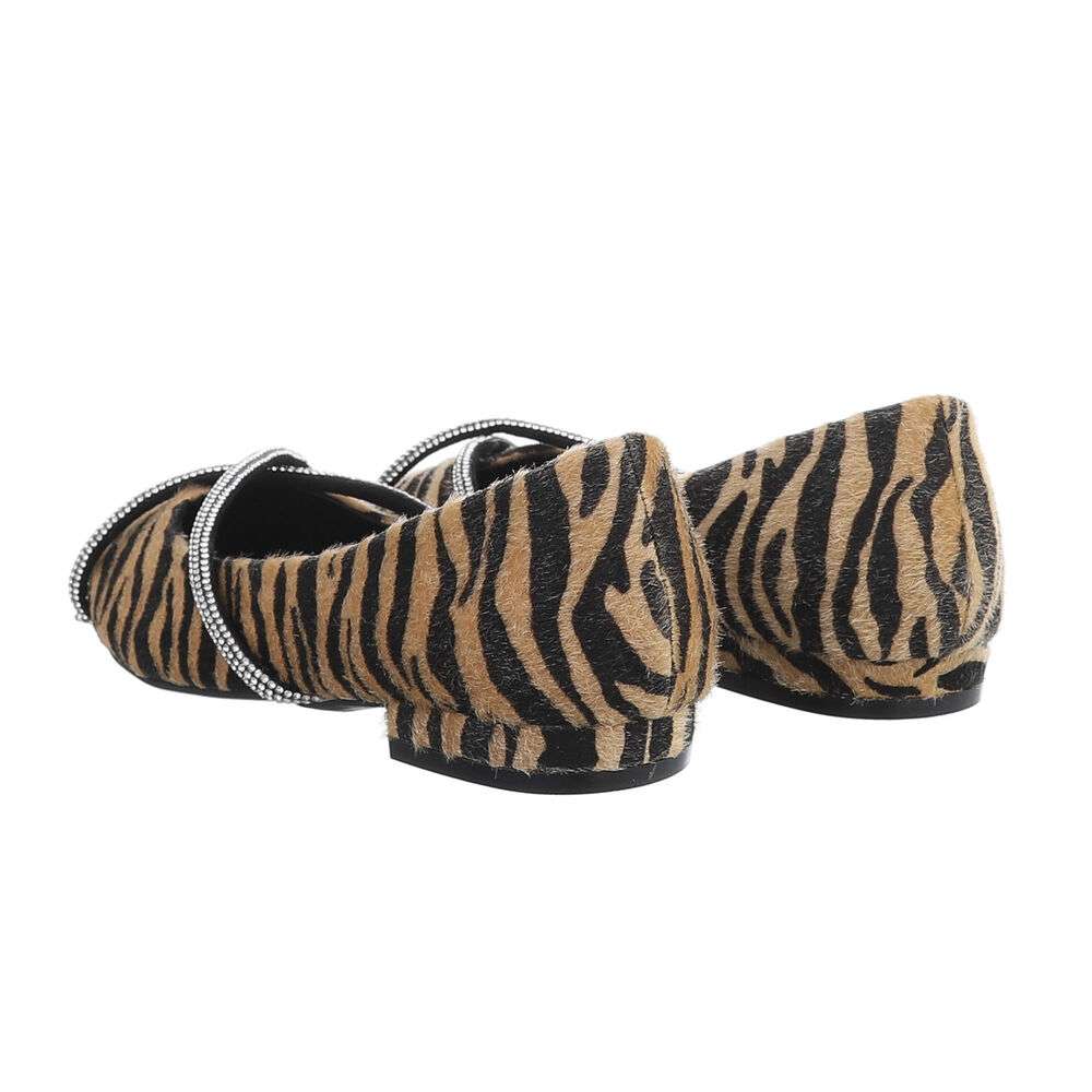 Pantofi clasici - zebra dama