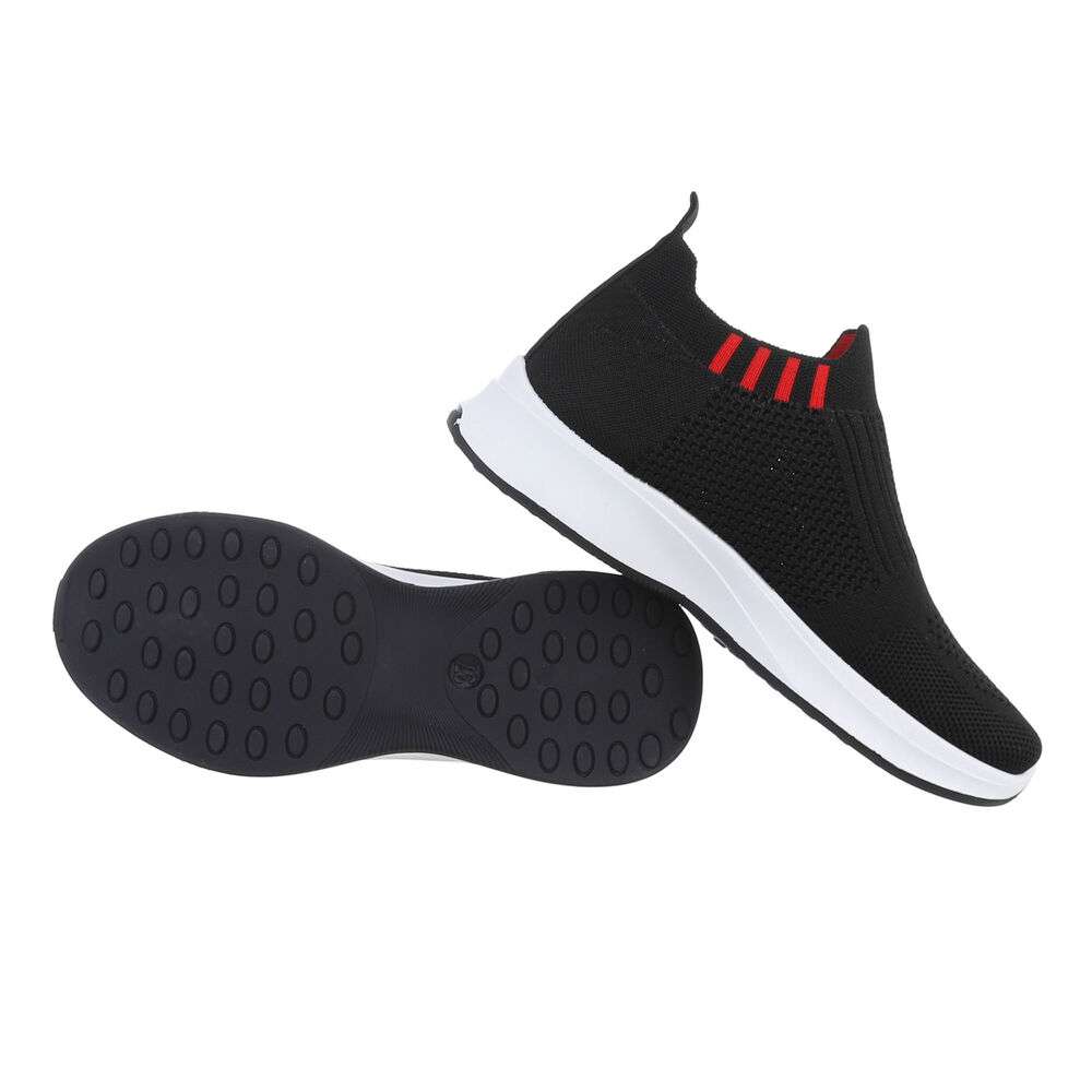 Pantofi sport fara siret - negru dama