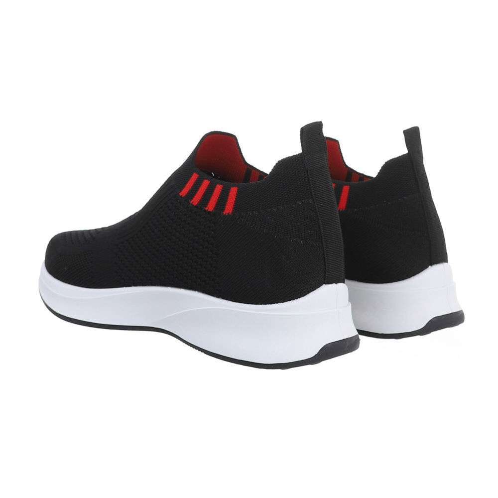 Pantofi sport fara siret - negru dama