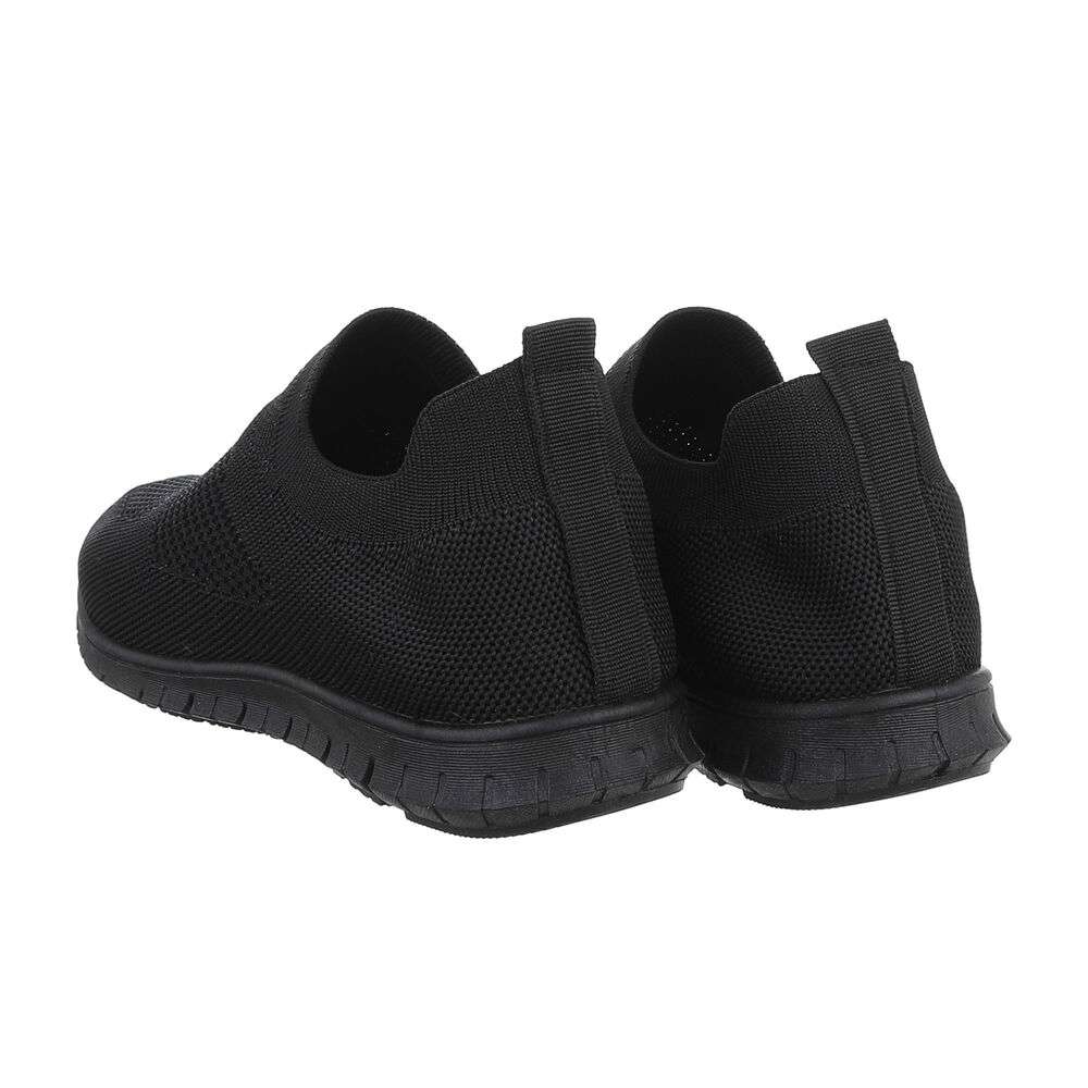 Pantofi sport fara siret - negru dama