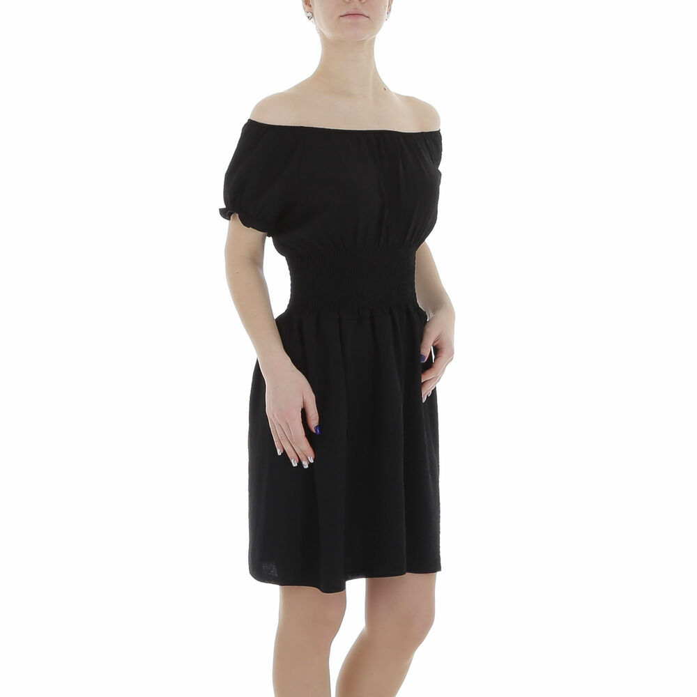 Rochie scurta de vara - negru dama