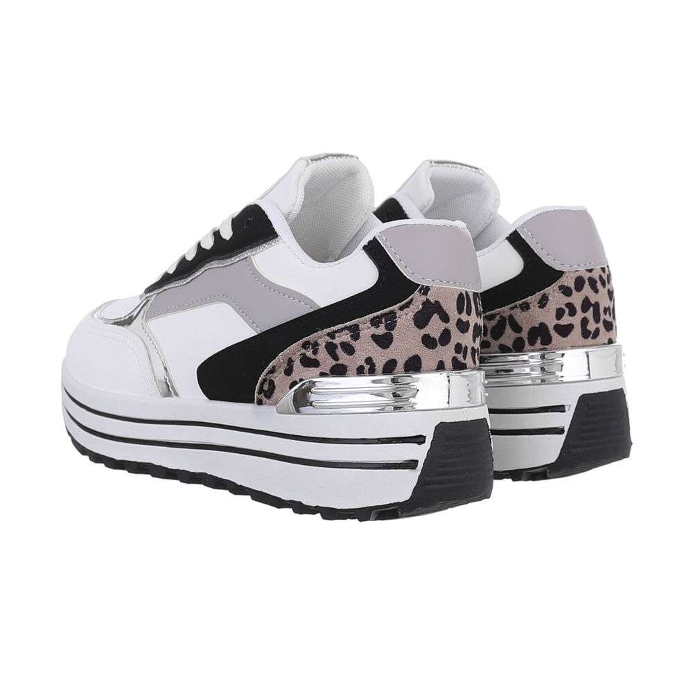 Sneakers josi - alb dama