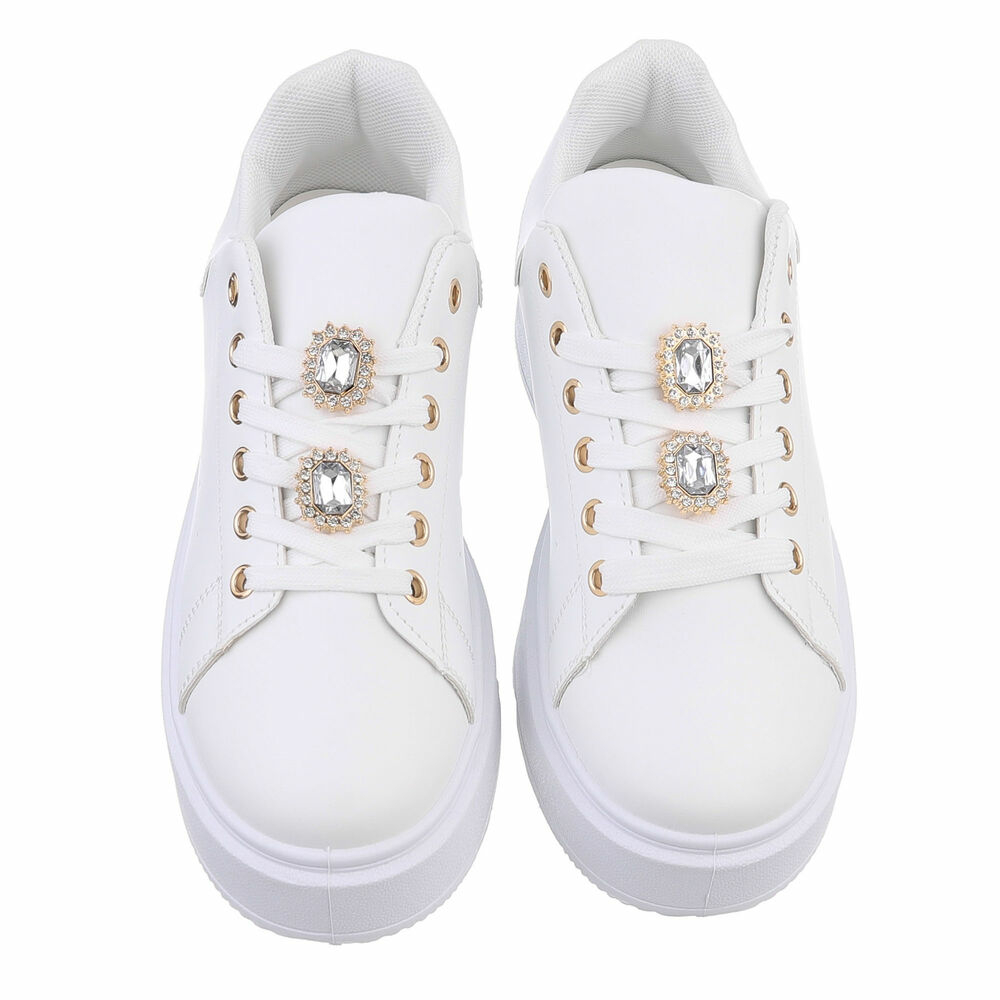 Sneakers josi - alb dama