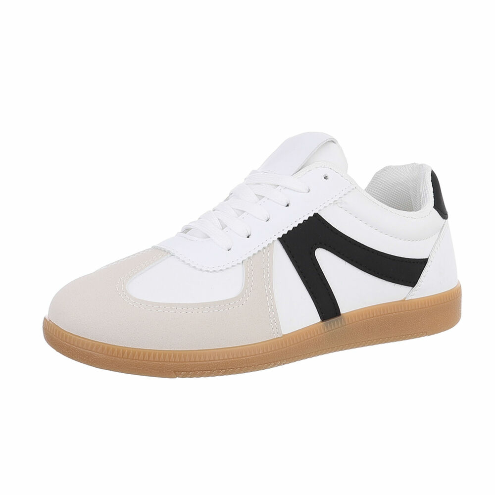 Sneakers sport - alb dama