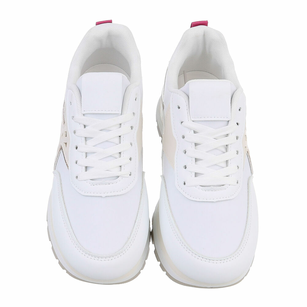 Sneakers josi - alb dama