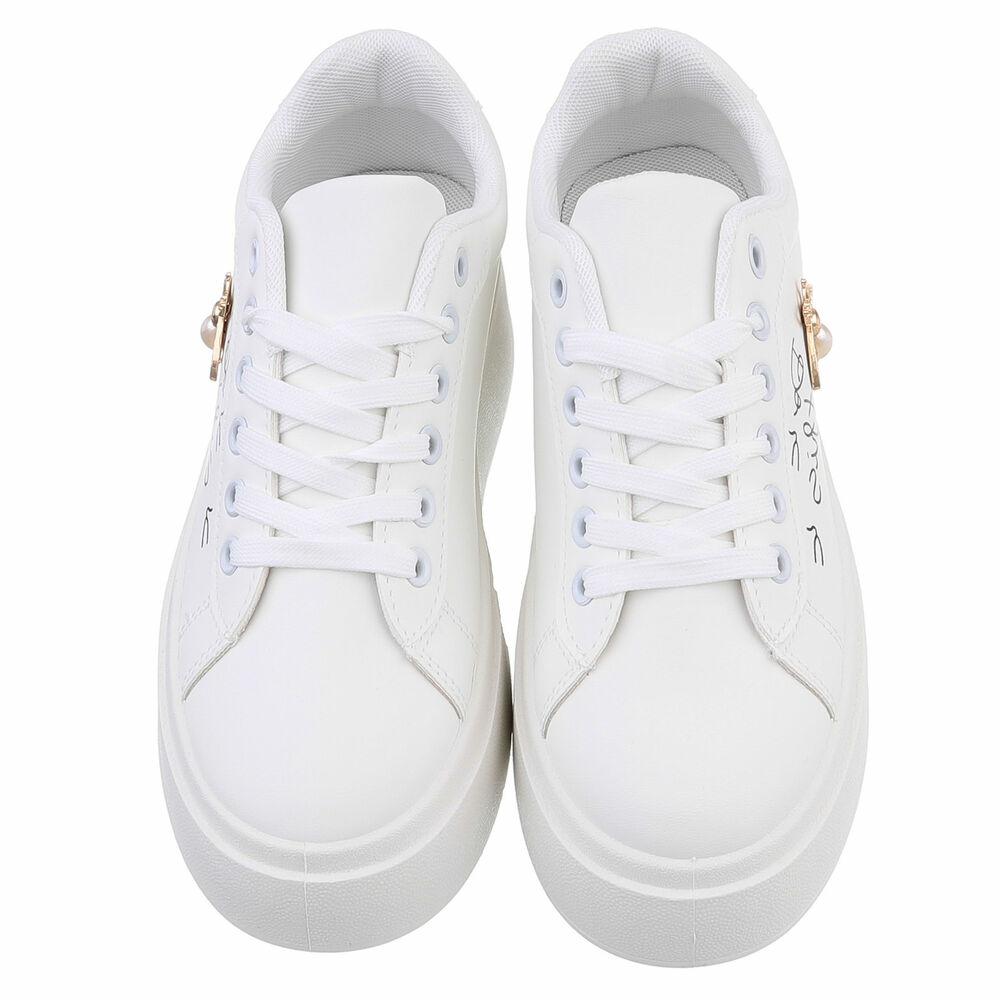 Sneakers josi - alb dama