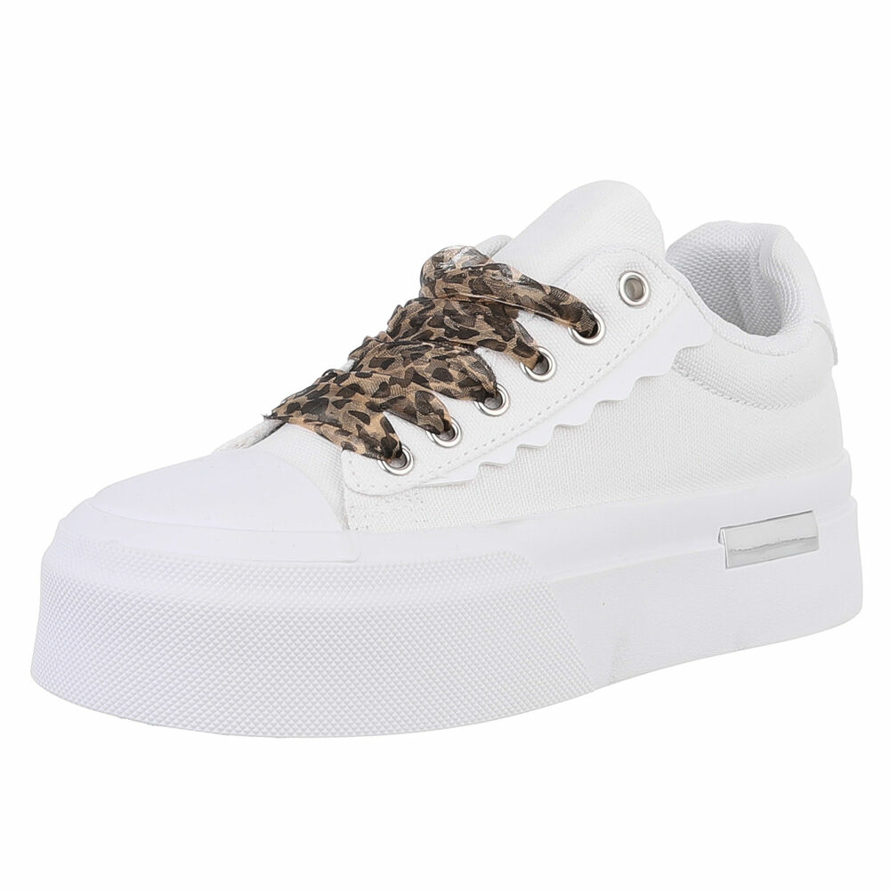 Sneakers josi - alb dama