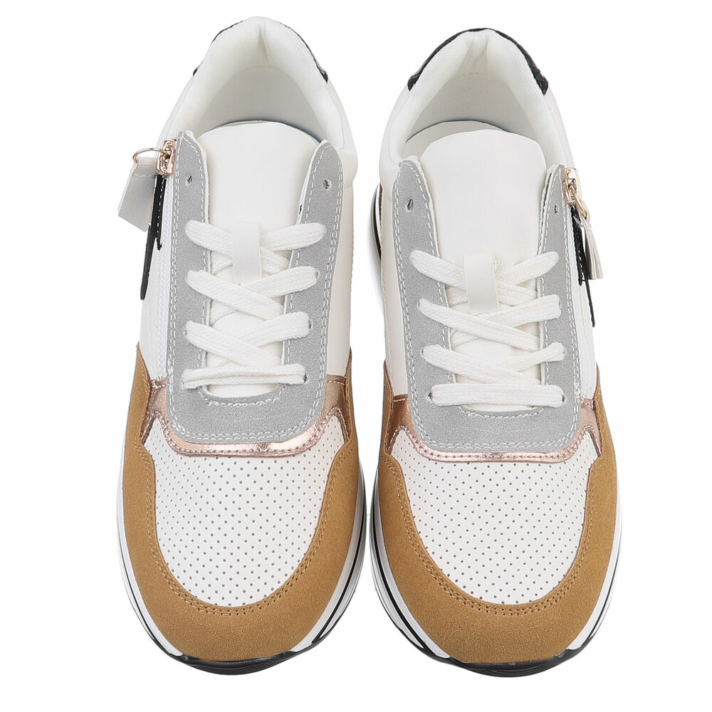 Sneakers josi - alb dama