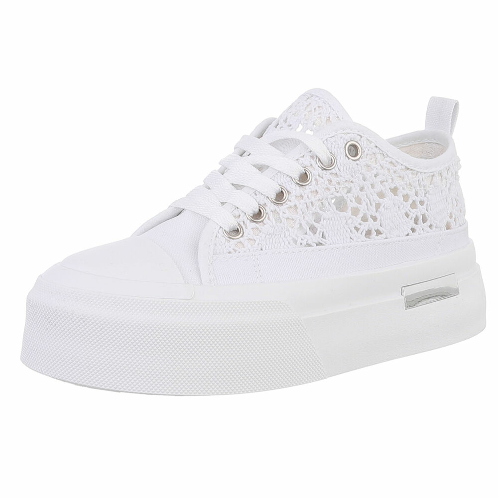 Sneakers josi - alb dama