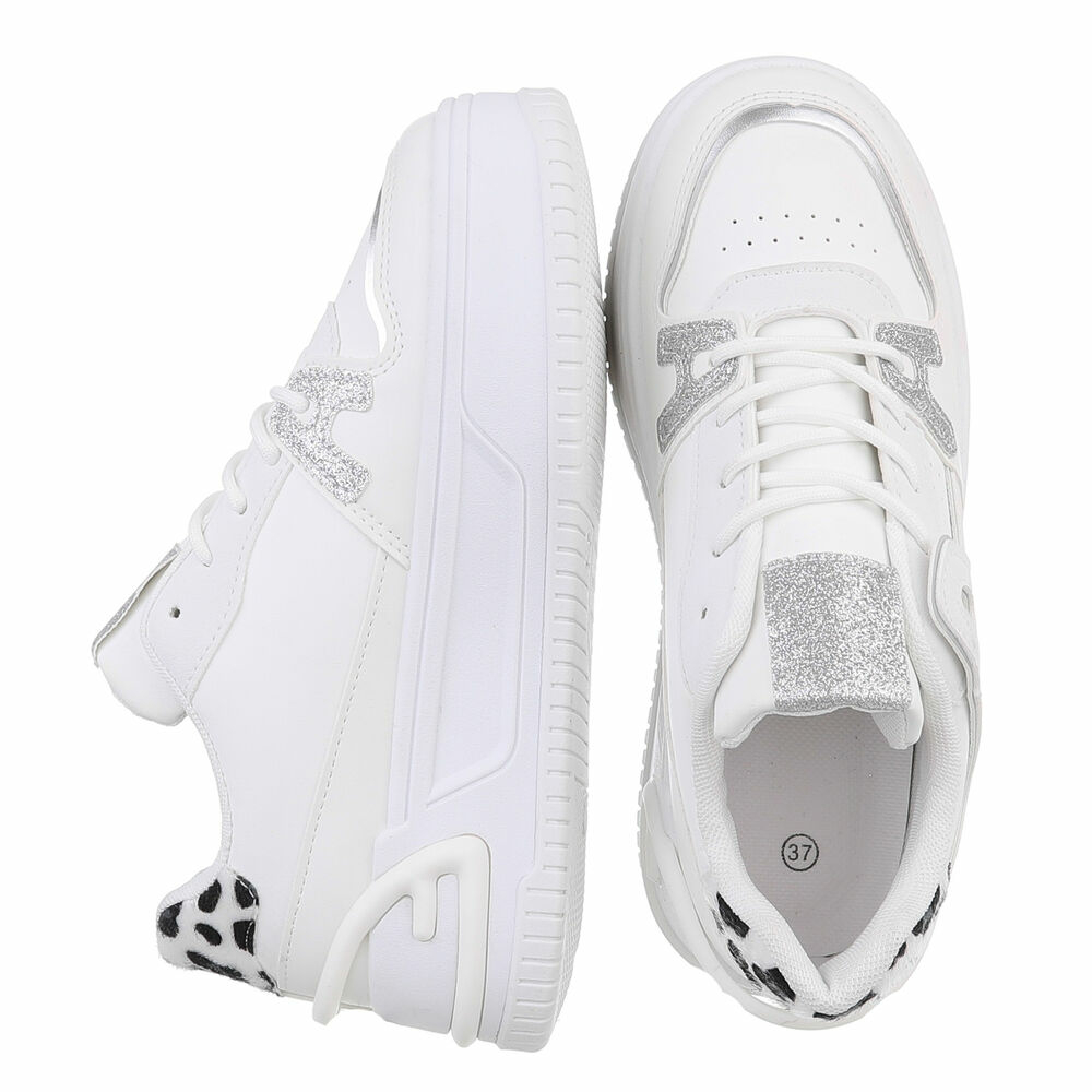 Sneakers josi - alb dama