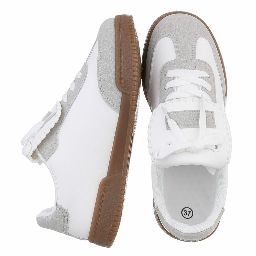 Sneakers josi - alb dama