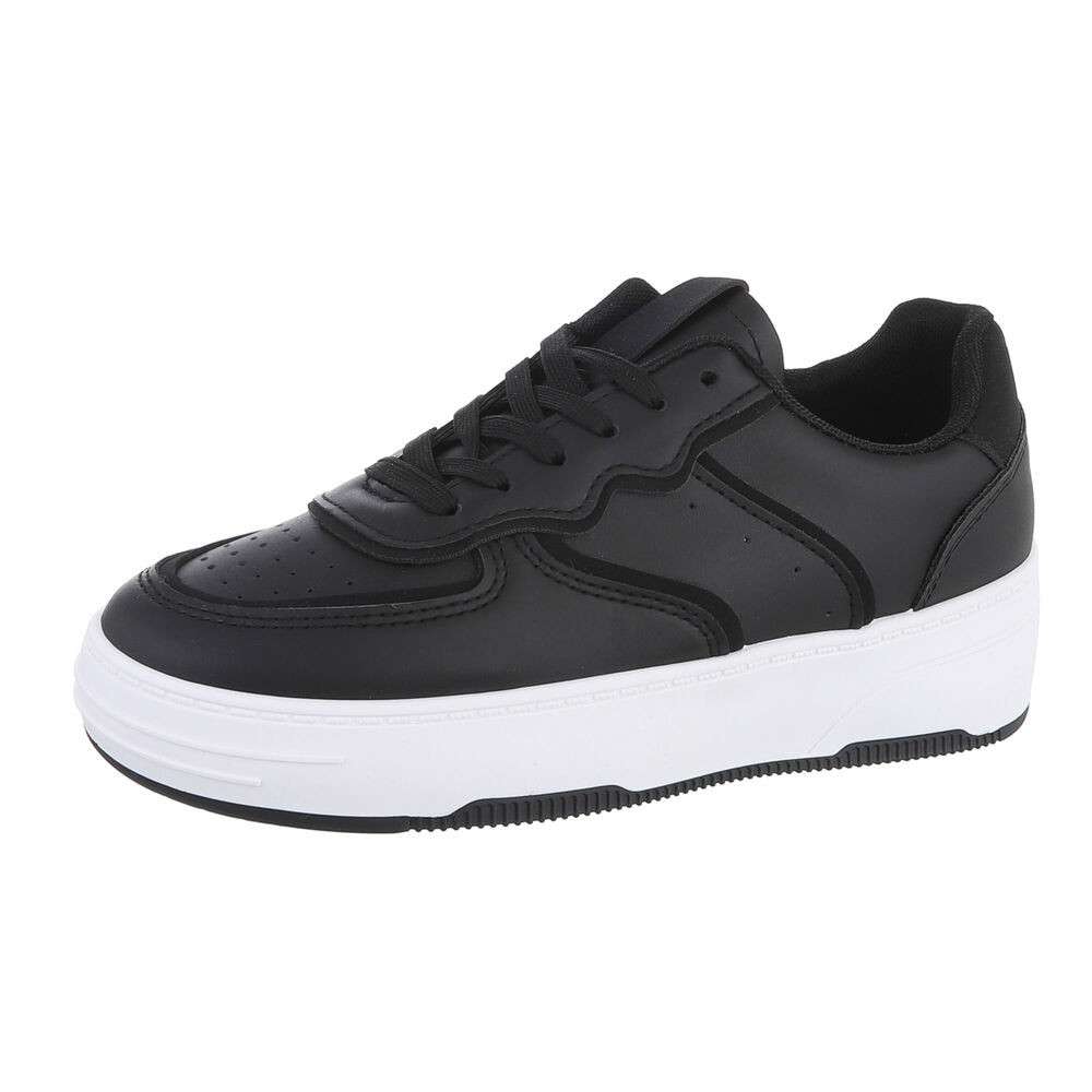 Sneakers josi - alb-negru dama