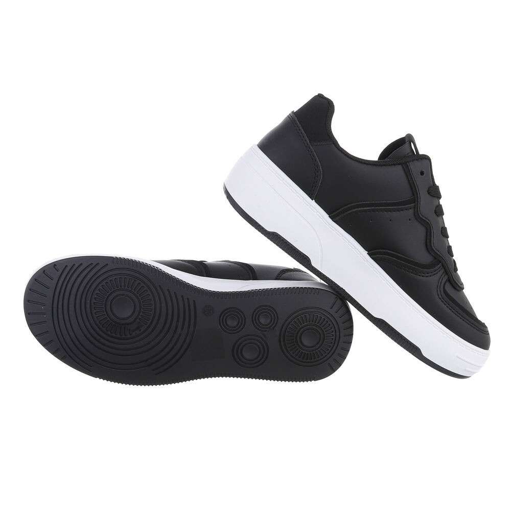 Sneakers josi - alb-negru dama