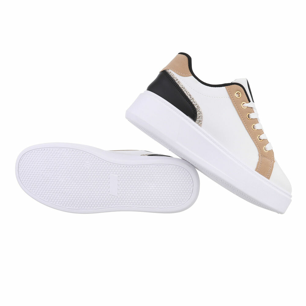 Sneakers josi - alb negru dama