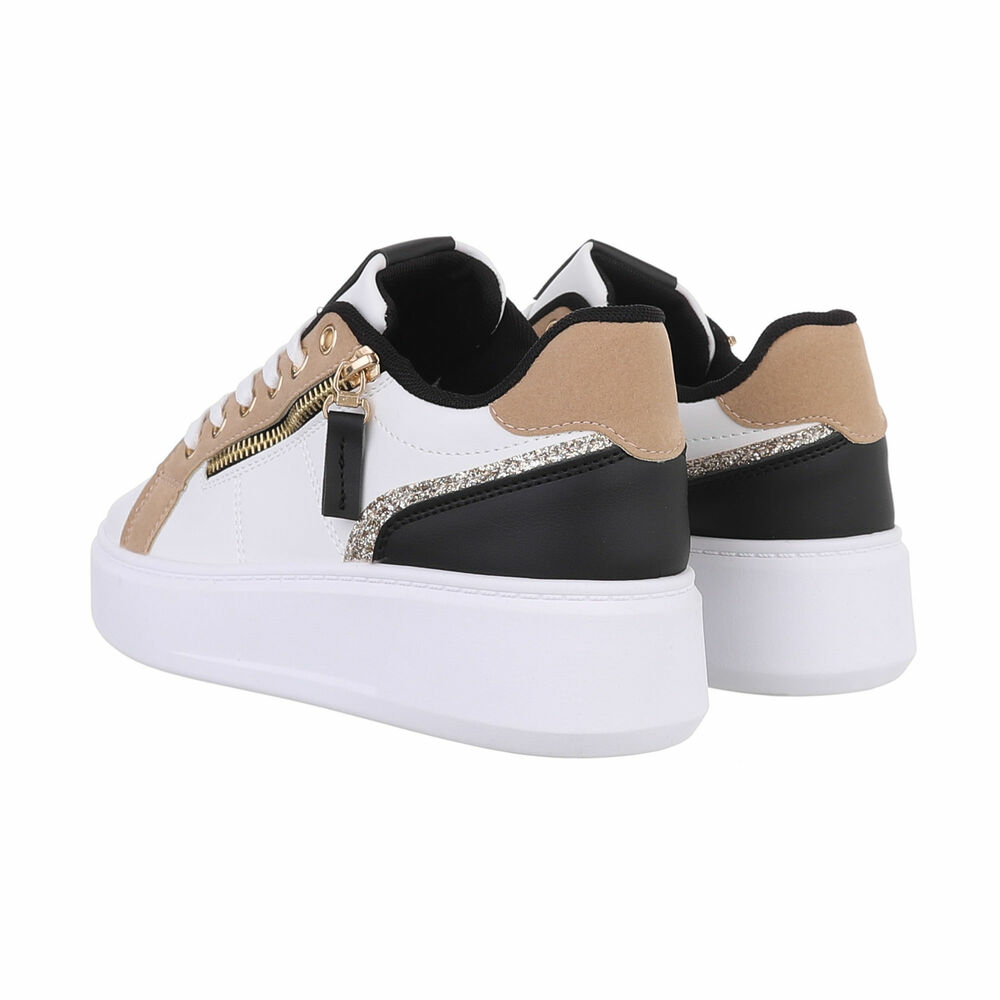 Sneakers josi - alb negru dama