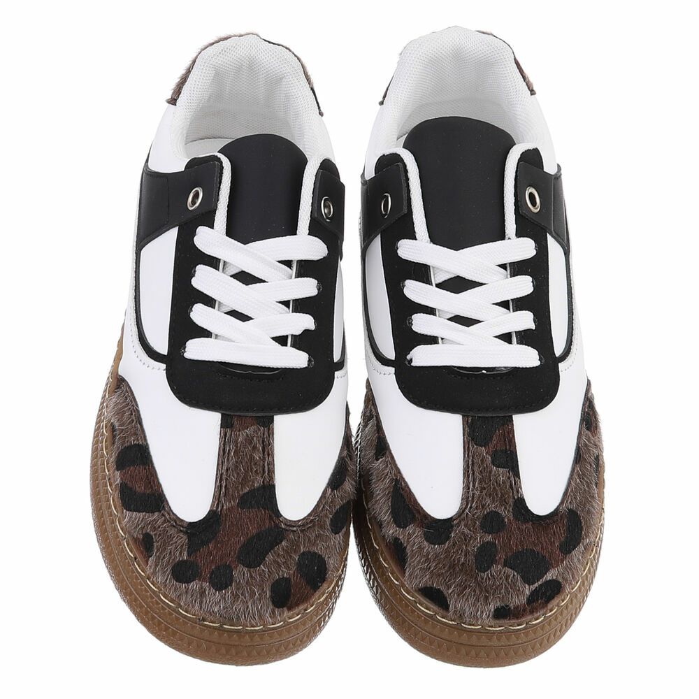 Sneakers josi - alb-negru dama