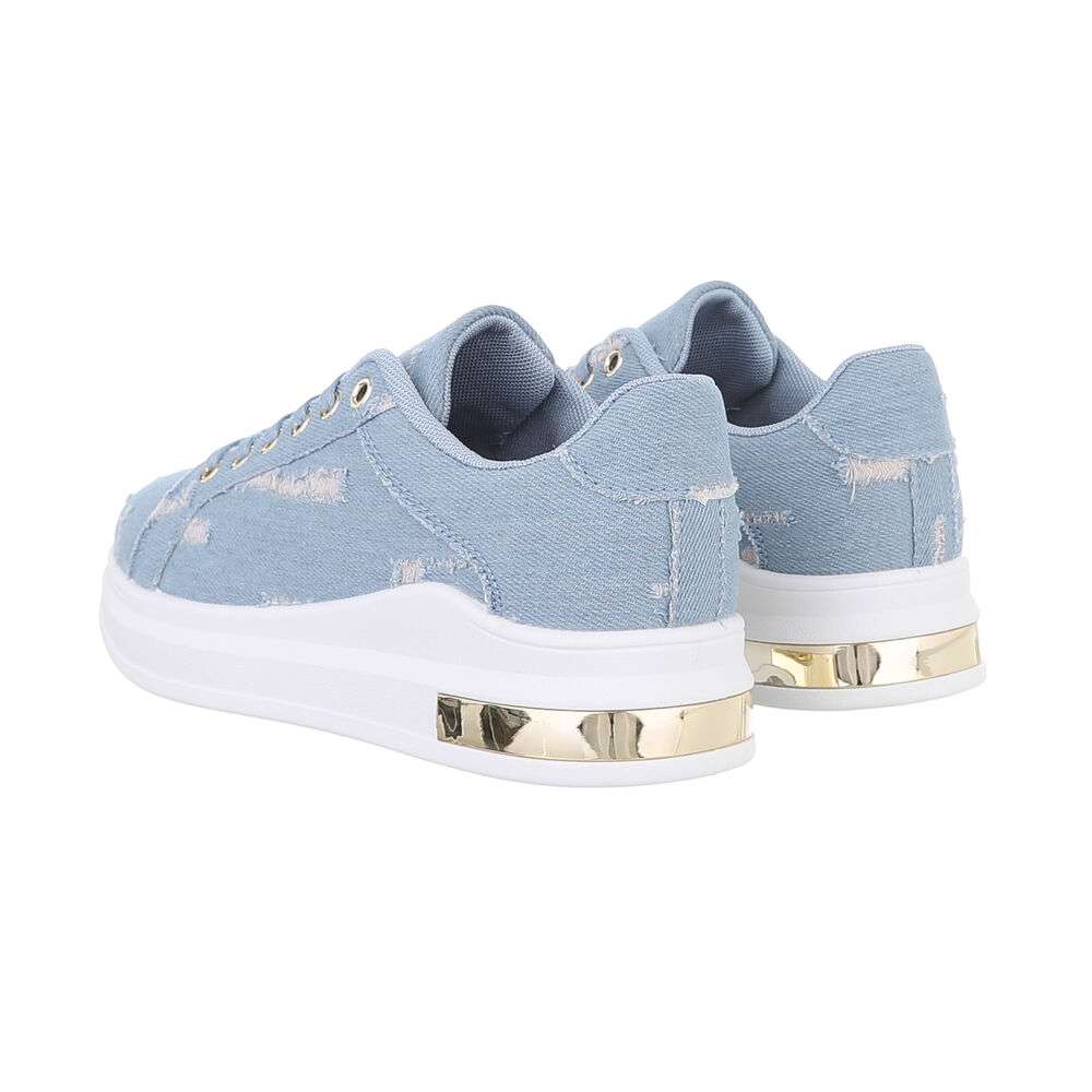 Sneakers talpa groasa - bleumarin dama