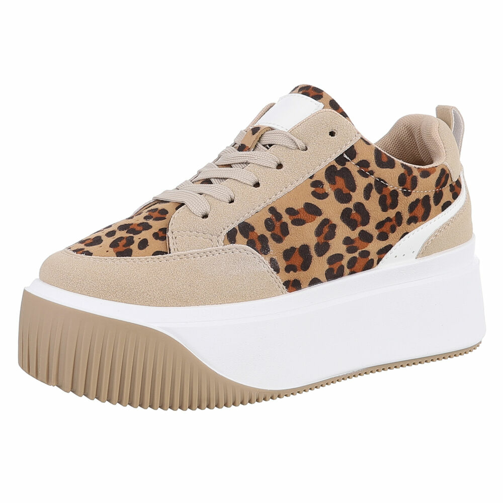 Sneakers josi - imprimeu leopard dama